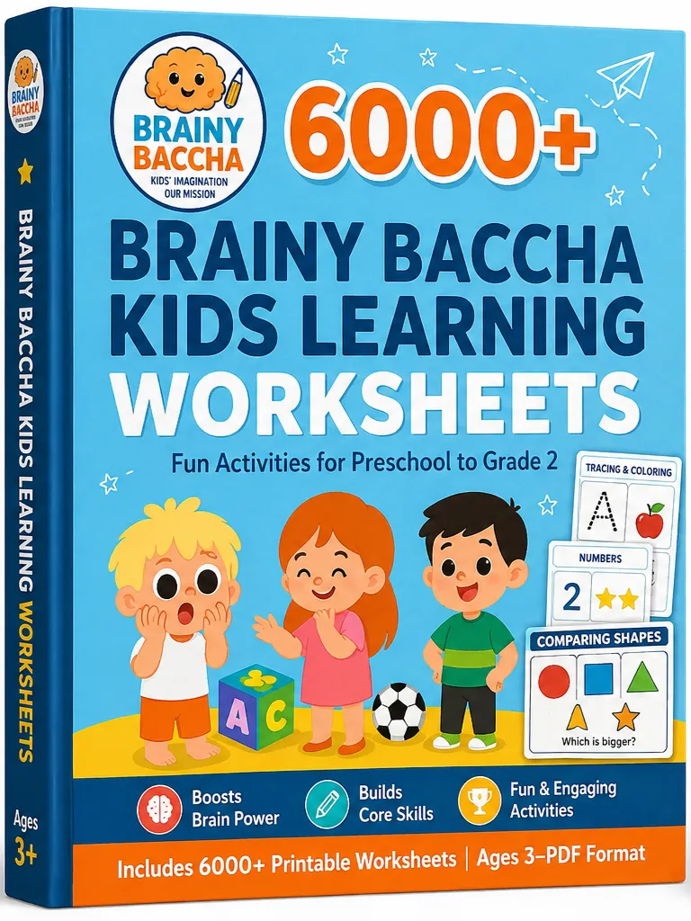 Brainy Baccha Mega Worksheet Bundle 