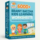 Brainy Baccha Mega Worksheet Bundle 